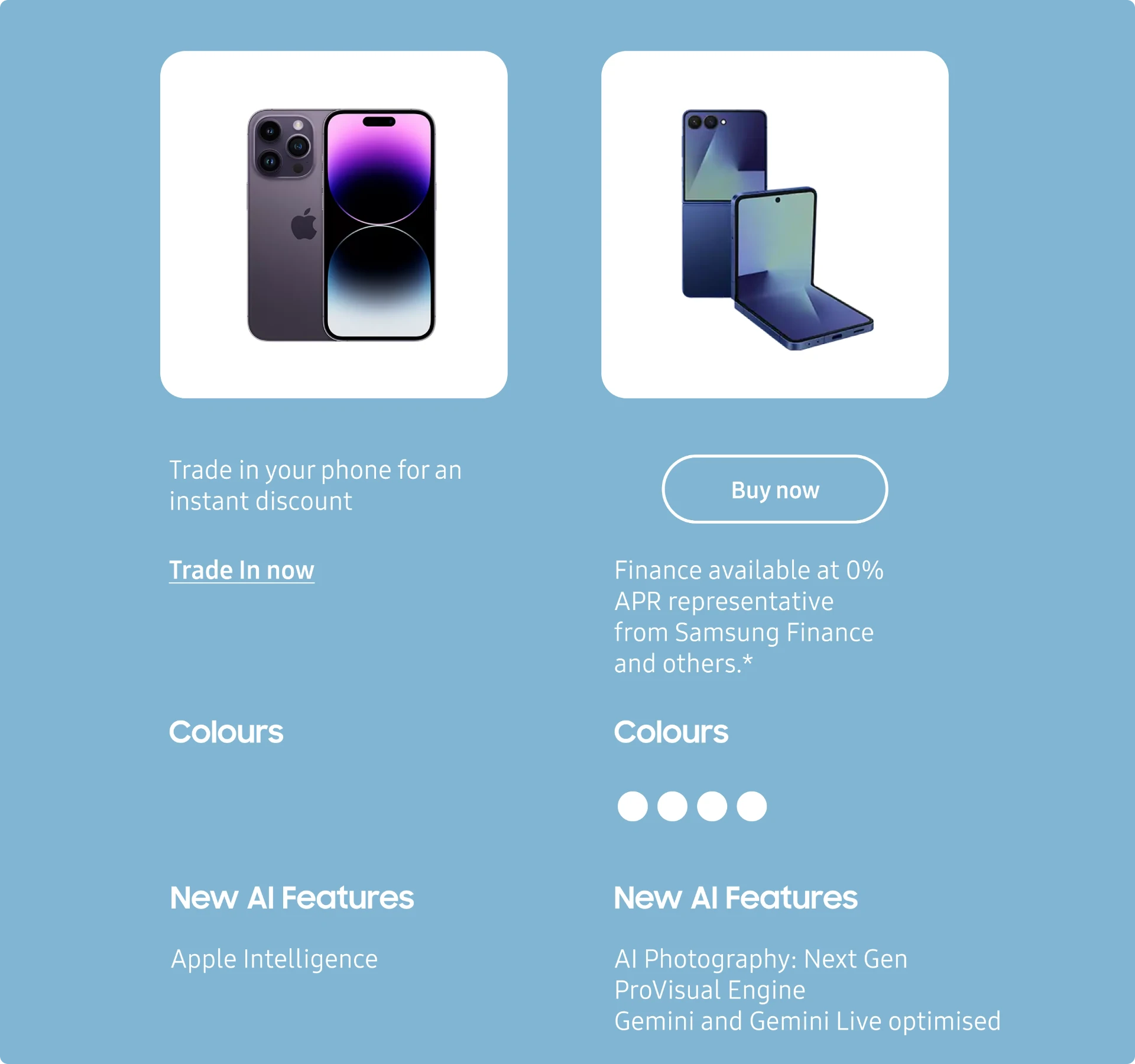 Comparing Against the User's Own Phone