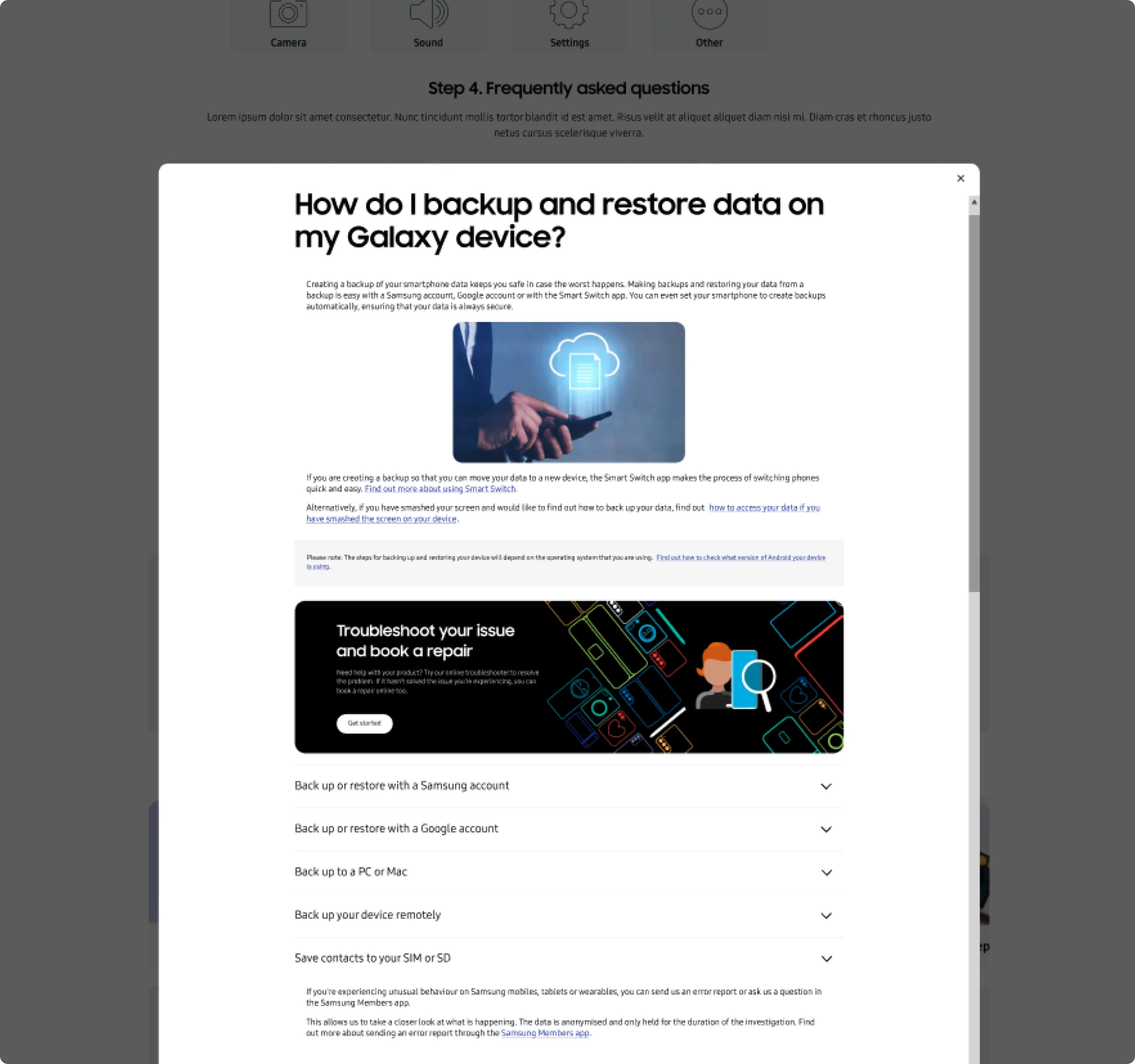 Interaction revisions