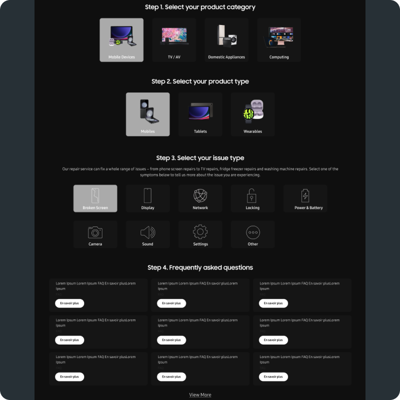 Dark mode & Accessibility