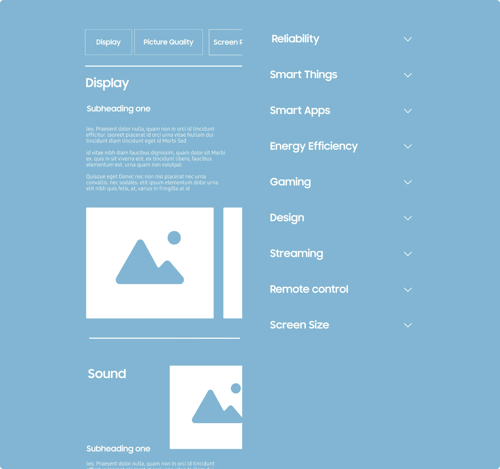 Mobile-First Feature Scannability